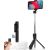 CP K06 2in1 Bezvadu selfie nūja & Video WEB zvanu statīvs ar galda trīskāji & Shutter Pogu izvelkams līdz 60cm