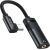 USB-C to AUX mini jack 3.5mm + USB-C adapter, Mcdodo CA-1880 (black)