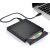 CP RW1 Тонкий Внешний USB 2.0 CD / DVD Устройство чтения дисков с USB Кабельным питанием Черный