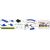 Auto trase ar gaismu Glow Speed Track 27 detaļas USB H149342