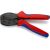 KNIPEX PreciForce crimping pliers 97 52 35 (red/blue, crimping 0.5 - 6.0mm2, F-crimp)