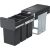Hailo EcoLine Design trio L / 3X10L / черный