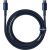 Cable USB-C to USB-C Baseus Tungsten Gold, 100W, 2m (blue)