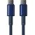 Cable USB-C to USB-C Baseus Tungsten Gold, 100W, 2m (blue)
