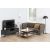 TV galds SEAFORD 140x40xH45cm, melns
