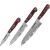 Набор ножей Samura KAIJU из 3 шт. Paring / Утилита / Шеф-повар. из японской стали AUS 8 59 HRC