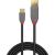 CABLE USB2 C-A 1M/ANTHRA 36886 LINDY