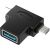Adapter OTG USB 3.0 to USB-C and Micro USB Vention CDIB0