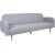 Sofa bed KARIN 208x80x80cm, grey