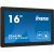 iiyama ProLite TF1615MC-B1, LED monitor - 16 - black, FullHD, IPS, touchscreen)