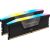 Corsair DDR5 - 96GB - 5200 - CL - 38 (2x 48 GB) dual kit, RAM (black, CMH96GX5M2B5200C38, Vengeance RGB, INTEL XMP)