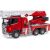 BRUDER Scania Super 560R Feuerwehr mit Drehleiter, Wasserpumpe, Light & Sound