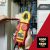 Wiha 45219 current measuring clamp, up to 1,000 V AC, measuring device (red/yellow, contactless one-hand test)