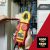 Wiha 45219 current measuring clamp, up to 1,000 V AC, measuring device (red/yellow, contactless one-hand test)