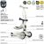 Scoot And Ride Scoot & Ride Highwaykick 1 Kids Three wheel scooter White