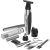 Wahl Travel Kit Deluxe Black, Stainless steel