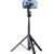 Selfiestick/tripod bluetooth APEXEL APL-D10 1.5m (black)