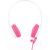 Buddy Toys Wired headphones for kids BuddyPhones School+ (pink)