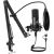 Microphone with stand Maono A04E (black)
