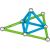 Classic Recycled magnetic blocks 25 elements GEOMAG GEO-275 Konstruktori 