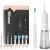 Sonic toothbrush with tips set and water flosser Bitvae D2+C2 (white)