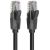 Network Cable UTP CAT6 Vention IBEBS RJ45 Ethernet 1000Mbps 25m Black