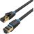 Network Cable CAT8 SFTP Vention IKABJ RJ45 Ethernet 40Gbps 5m Black