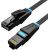 Flat Network Cable UTP CAT6 Vention IBJBG RJ45 Ethernet 1000Mbps 1.5m Black