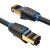 Network Cable CAT8 SFTP Vention IKABI RJ45 Ethernet 40Gbps 3m Black