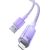 Fast Charging cable Baseus USB-A to Lightning Explorer Series 1m 2.4A (purple)