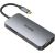 MOKiN 8in1 USB-C Adapter to 3x USB 3.0 + HDMI + USB-C + VGA + SD Card Reader + Micro SD Card Reader (silver)