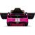 Lean Cars Battery-operated vehicle Ford Mustang GT500 Shelby Pink