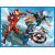 TREFL AVENGERS Puzles komplekts 30 gab + 48 gab + 24 memo