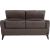 Recliner sofa CATHY 2-seater, electric, light brown