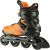 INLINE SKATES NILS EXTREME NA14112 BLACK-ORANGE SIZE.  43