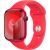 Apple Watch Series 9, Smartwatch (Red/Red, Aluminum, 45 mm, Sport Band)