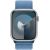 Apple Watch Series 9, Smartwatch (silver/blue, aluminum, 45 mm, Sport Loop)