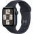 Apple Watch SE (2023), Smartwatch (dark blue/dark blue, 40 mm, sports strap, aluminum)