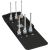 Wera 8740 C HF 2 Zyklop bit socket set, hexagon socket, bit set (6 pieces, 1/2, with holding function)