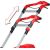Einhell Professional cordless lawnmower RASARRO 36/40, 36Volt (2x18V) (red/black, 2x Li-ion battery 4.0Ah)