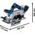 Bosch cordless circular saw GKS 18V-57-2 Professional (blue/black, 2x Li-Ion battery ProCORE18V 5.5Ah, in L-BOXX)