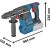 Bosch cordless hammer drill GBH 18V-26 F Professional solo, 18 volts (blue/black, without battery and charger, in L-BOXX)
