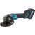 Makita cordless angle grinder GA008GM201 XGT, 40V (blue/black, 2x Li-Ion XGT battery 4.0Ah, MAKPAC size 4)