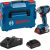 Bosch cordless impact wrench GDS 18V-330 HC Professional, 18Volt (blue/black, 2x Li-Ion battery ProCORE18V 4.0Ah, Bluetooth module, in L-BOXX)