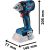 Bosch cordless impact wrench GDS 18V-330 HC Professional, 18Volt (blue/black, 2x Li-Ion battery ProCORE18V 4.0Ah, Bluetooth module, in L-BOXX)