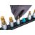 Hazet SmartRail 1/2 socket set, hexagon socket, 8 pieces (black, 6mm - 17mm, short)