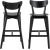 Bar stool ROXBY black