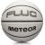 Basketbols Meteor Fluo balts/neona zils 7
