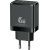 USAMS 1xUSB-C+1xUSB 45W (tikai lādētājs) GaN PD3.0 +QC3.0 ātrais lādētājs| Melns (US-CC178)