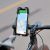 Wozinsky strong phone holder for the handlebar of a bicycle, motorcycle, scooters black (WBHBK6)